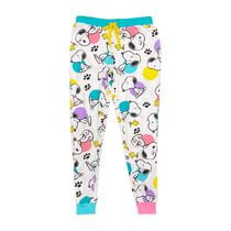 Peanuts Pantalon de nuit Snoopy World pour femme
