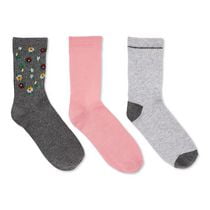 Lot de 3&nbsp;paires de mi-chaussettes George pour femmes Pointures&nbsp;6-10