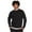 Black, variant on No Boundaries All Gender Long Sleeve Crewneck Sweatshirt
