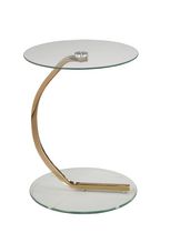 Calypso Accent Table, Rose gold