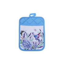 IH Casa Decor Pot Holder Avec Colibri De Poche - Ensemble De 6