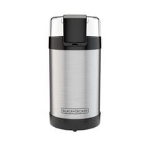 Moulin à café et à épices en acier inoxydable à boutons souples