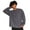 Grey, variant on No Boundaries Cotton Washed Long Sleeve Tee
