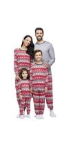 Pyjamas au motif Fair Isle George pour la famille