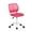 Bubblegum Pink, variant on Homycasa Mesh Task Chair Office Chairs for Home Study Room Student with Ergonomic Breathable Seat