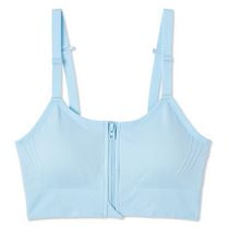 Athletic Works Women's Zipper Front Bra