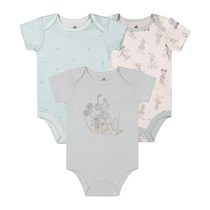 Disney Mickey Mouse ensemble 3mcx de cache-couches en coton biologique pour garçons TAILLE: 0M - 6/12M