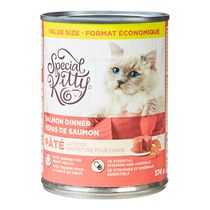 Nourriture pour chats repas de saumon Special Kitty