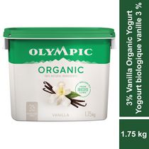 Yogourt Biologique à la vanille 3 % Olympic