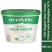 Crème sure Biologique 14 % Olympic