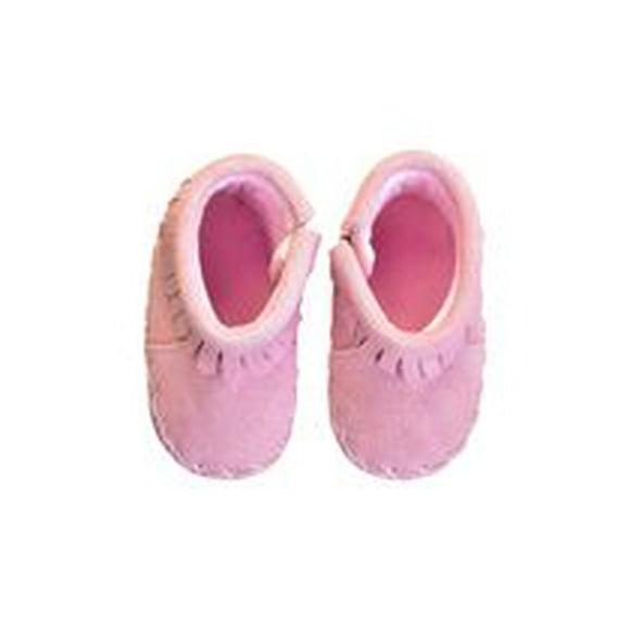 Rose et Chocolate Baby MoccasinZ Boot