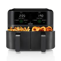 Chefman TurboFry® Touch Dual Air Friteuse , affichage numérique,1700W, Noir