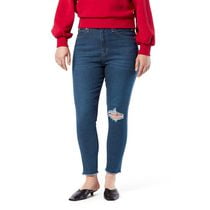 Levi Strauss Signature.MC Jean filiforme taille haute d'époque pour femme