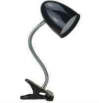 MAINSTAYS Black LED Clip Lamp