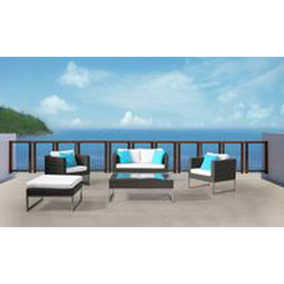 Capriasca 5pc. Modern Outdoor Conversation Set
