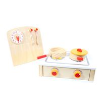 Tooky Toy Fun and Educational Wooden Cute Kitchen Set - image 2 of 3