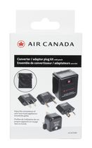 Ensemble de convertisseur / adaptateurs de Air Canada avec etui