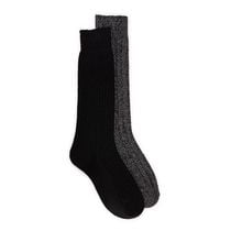 Muk Luks Women's 11" Tall Boot Sock 2 Pair