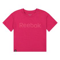 Reebok T-shirt court à manches courtes en jersey pour filles Relay Slinky