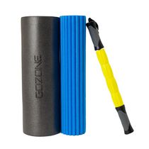 GoZone 3-in-1 Body Roller – Black/Blue/Yellow