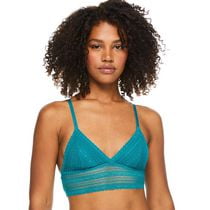 No Boundaries Women's Triangle Lace Bra, Sizes S-XXL