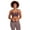 Plum Truffle, variant on Reebok Women's Low Impact Favorite Racerback Sports Bra with Removable Cups