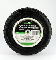 Replacement 8-inch Plastic Lawn Mower Wheel