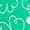 Green, variant on George Girls' St. Patrick's Day Legging