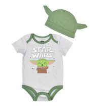 Star Wars Bébé Yoda cache-couche unisexe avec chapeau