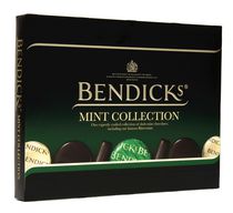 Chocolats noir Bendicks collection à la menthe