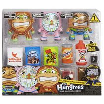 The Hangrees World’s Poopiest Video Games Collectible Parody Figures 3-Pack with Slime