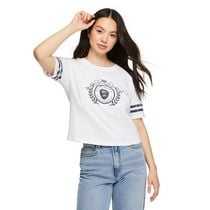 T-shirt décontracté No Boundaries pour femmes