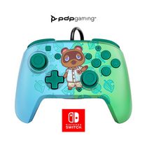 Faceoff Deluxe+ Audio Wired Controller: Animal Crossing Tom Nook