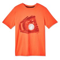 T-shirt de sport à manches courtes avec imprimé graphique George pour garçons