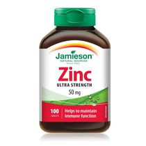 Jamieson Comprimés de Zinc 50 mg