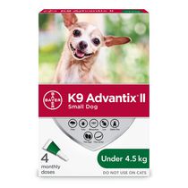 K9 Advantix II traitement contre les puces pour chiens de petit taille