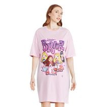 Robe à manches courtes aérographe Bratz pour femme 20e groupe