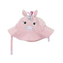 ZOOCCHINI - Bébé, enfant en bas âge UPF50 + chapeau de soleil - Bonnet de bain - Allie l'Alicorn