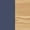 Midnight Blue/Natural, variant on Storkcraft Next Delray Twin-over-Twin Bunk Bed