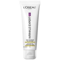 L'Oreal Paris Wrinkle Expert 55+ crème pour visage lotion UV avec FPS 30, Défense âge , 50 mL