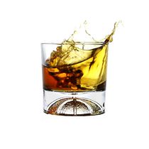 Globe on the Rocks Basketball Old Fashioned Verres à Whisky, 250 ml Ensemble de 4