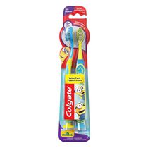 Paquet écono de 2 brosses à dents extra souples pour enfants Colgate Minions