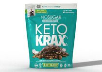 No Sugar Keto Krax collation au cacao noir avec amandes et noix de coco