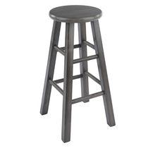 Winsome Ivy 24" Counter Stool Gray Finish
