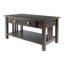 Winsome Stafford Coffee Table Oyster Gray Finish
