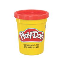 Play-Doh, pot individuel de pâte à modeler rouge de 112 g
