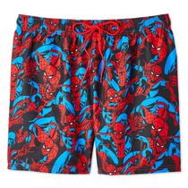 Marvel Men's Spider-Man Swim Trunk