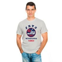NHL Winnipeg Jets Curved Men's Short Sleeve T-Shirt *On-Line Exclusive