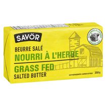 Savör le beurre salé nourri à l'herbe