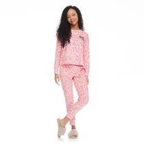 Justice Girls' Cuffed Pajamas 2-Piece Set